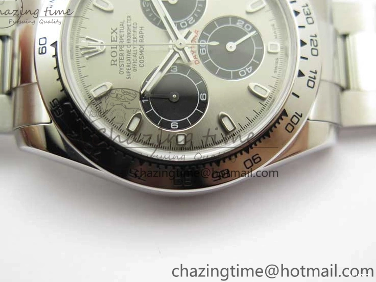 Dial A7750 KKF on Steel Gray Edition Bracelet SS Daytona 1:1 116509 Best 904L 0821